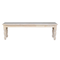 International Concepts Farmhouse Bench, Unfinished BE-60T - alternate 7